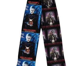 Hellraiser Poster Collage Pajama Pants