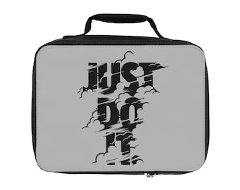 Motivational Quote Reusable Lunch Bag: Eco-Friendly Insulated Tote