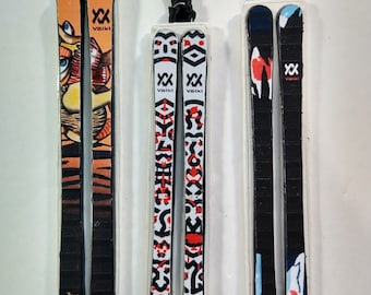 Single Sided Custom Ski ornament