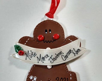 Gingerbread person Ornament