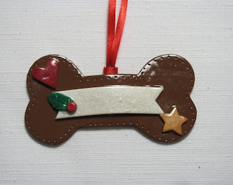 Dog Bone Ornament