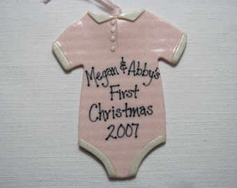 New Baby 'Onsie' Ornament