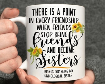 Favorite Sister Laugh with you 11 oz Coffee Mug, Christmas Gift, Sister Gift
