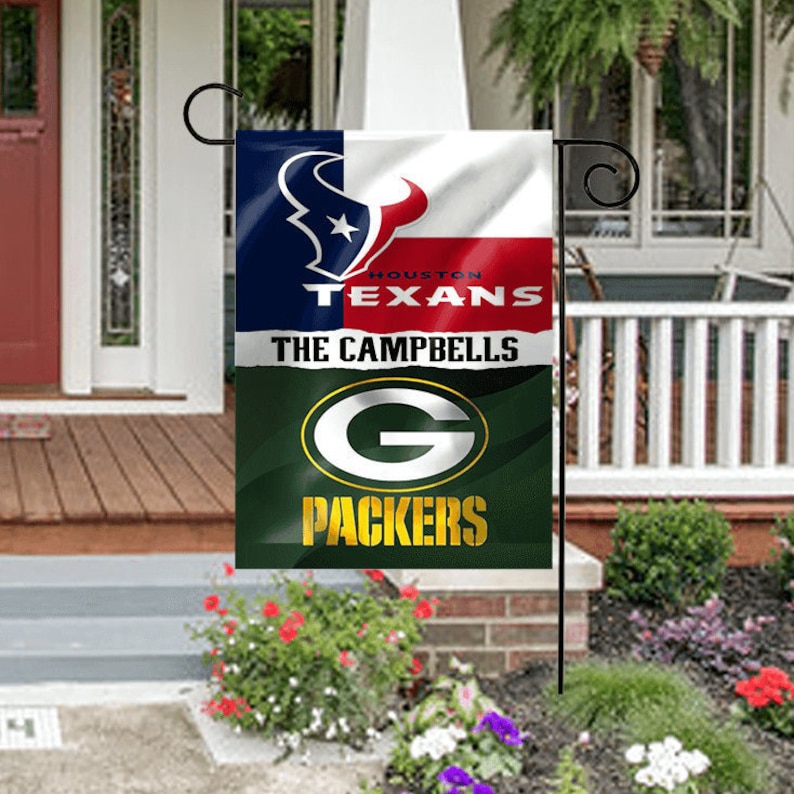House Divided Garden Flag Football 11.25 x 17.5 Etsy
