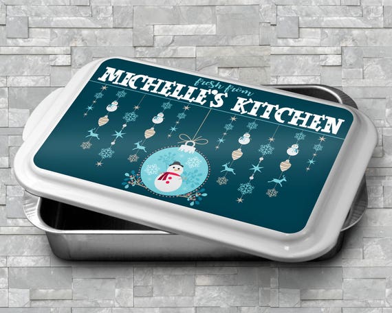 personalized cake pan casserole