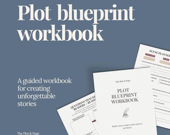 Zeszyt ćwiczeń do planowania fabuły dla pisarzy fikcji: Zeszyt ćwiczeń z przewodnikiem do planowania powieści (wersja cyfrowa PDF)