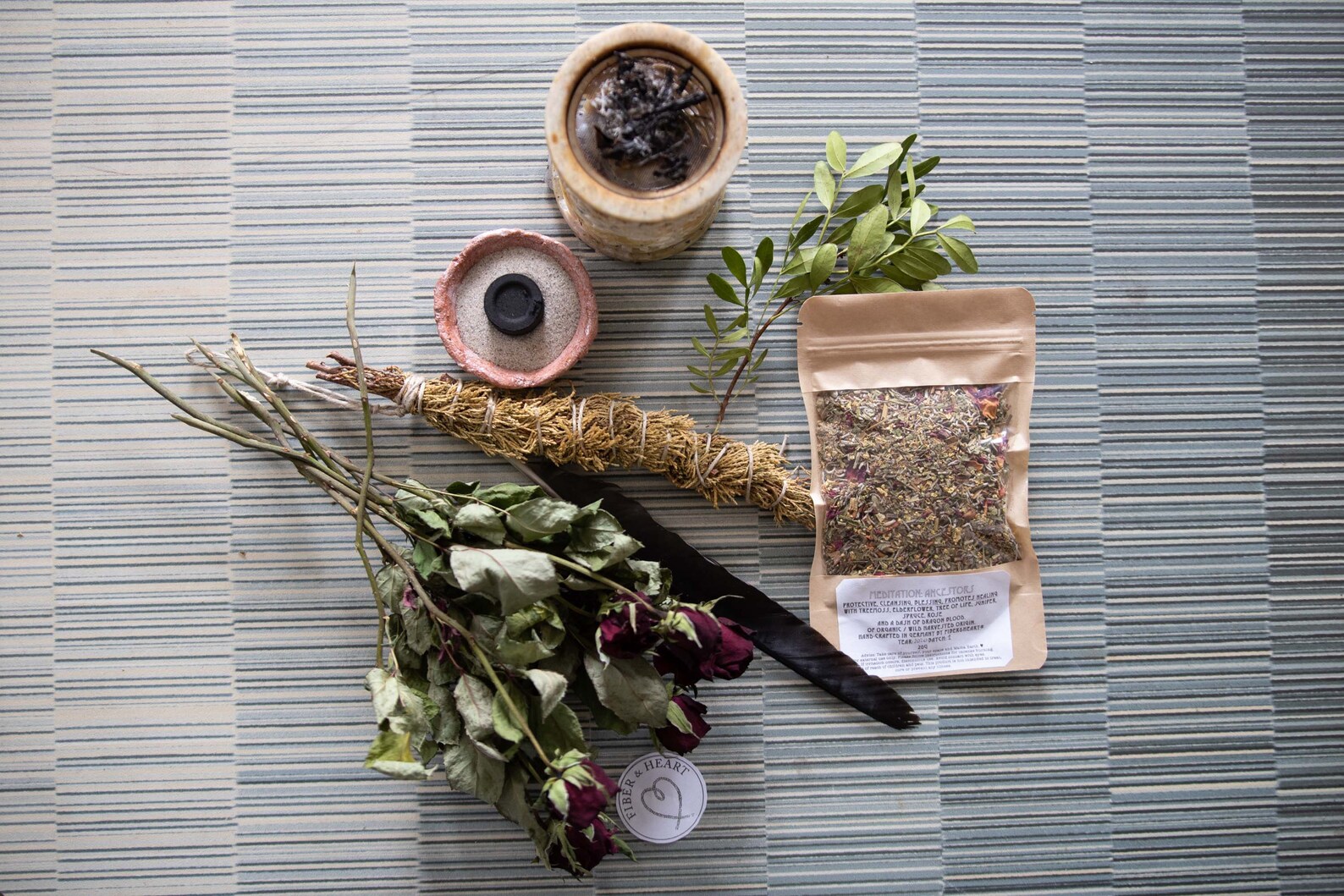 INCENSE ANCESTORS herbal incense blend for happy home family Etsy