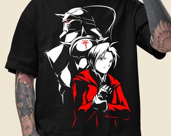 Unisex, Fullmetal Anime Shirt, FMA Graphic Tee, Alchemist Brotherhood Tshirt
