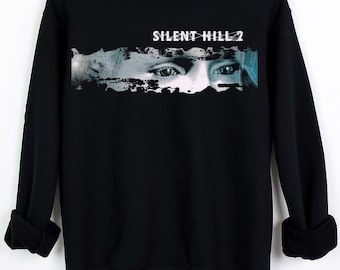 Silent Hill 2 Sweatshirt, Pyramid Head, Retro Horror Gamer Style