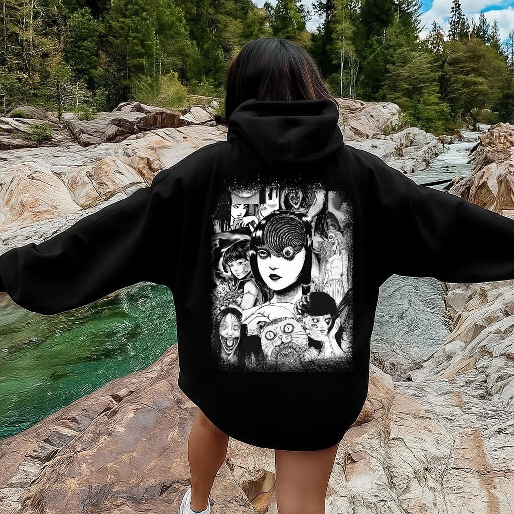 Junji Ito Uzumaki Hoodie - Etsy