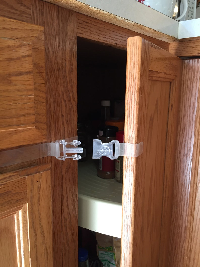 Multiuse Lazy Susan Child Safety Lock Latch Cupboard Latch for