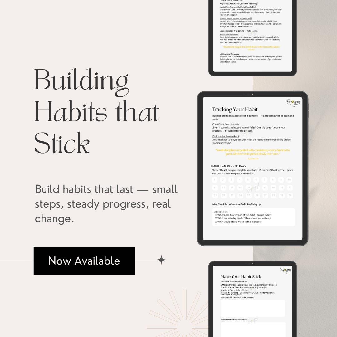 Building Habits That Stick - Etsy