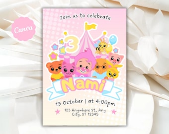 Little Bee Birthday Welcome Sign, Editable Party Sign, Bee Theme Birthday Decor, First Birthday Sign, Canva Template, Baby Shower, Printable