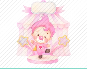 Plim Plim Circo, Archivo digital Plim Plim, camisas, stickers, PNG Plim Plim Birthday