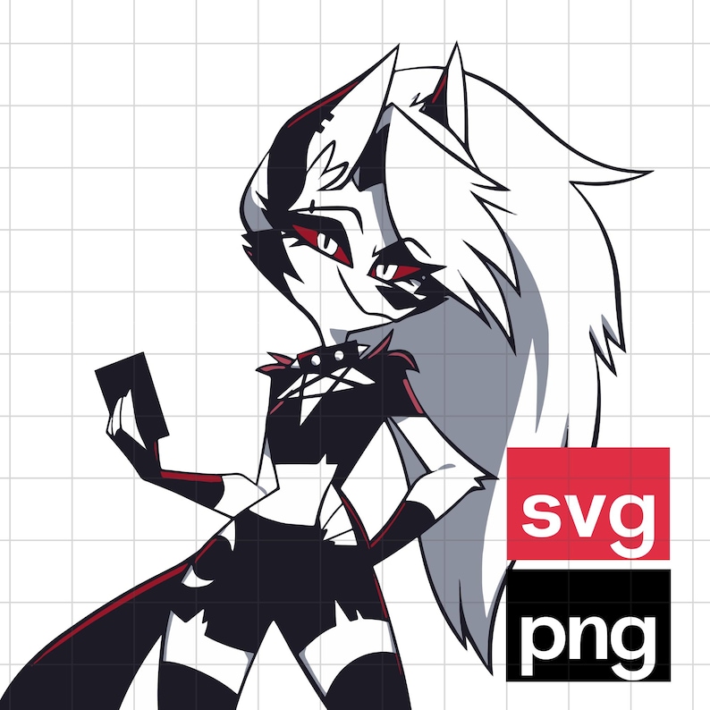 Loona helluva boss png svg design image 1