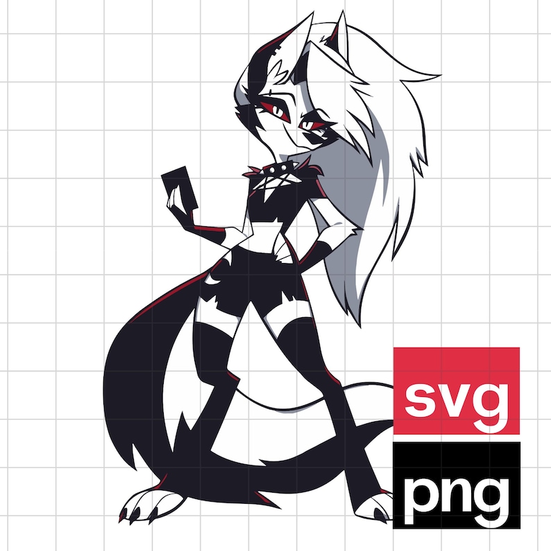 Loona helluva boss png svg design image 2