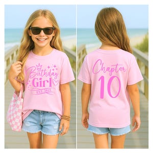 Kids In My Double Digits Era, It's My 10th Birthday Girls T - Foto 11