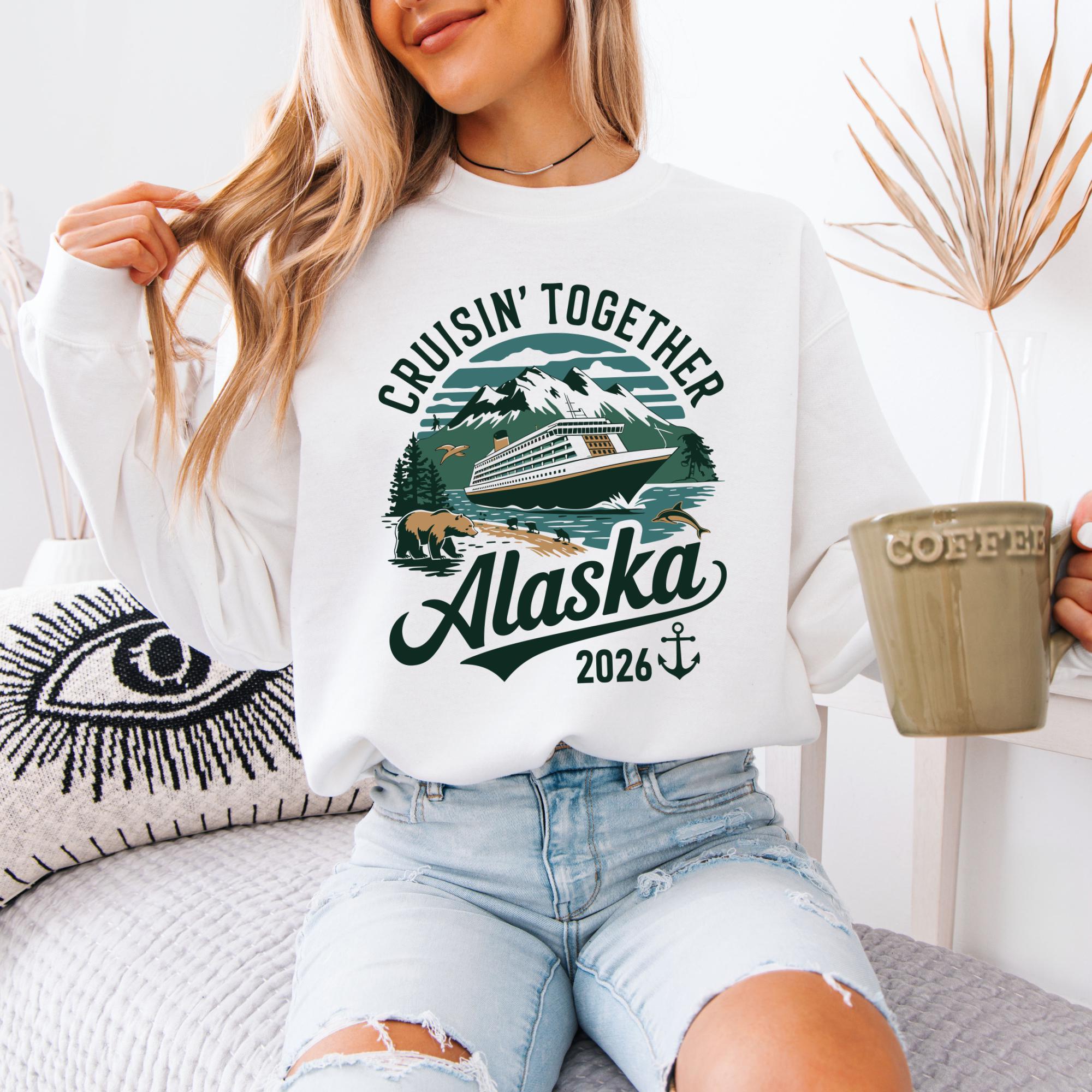 Personalized Alaska Cruise 2026 Sweatshirt: Group Trip Hoodie - Etsy