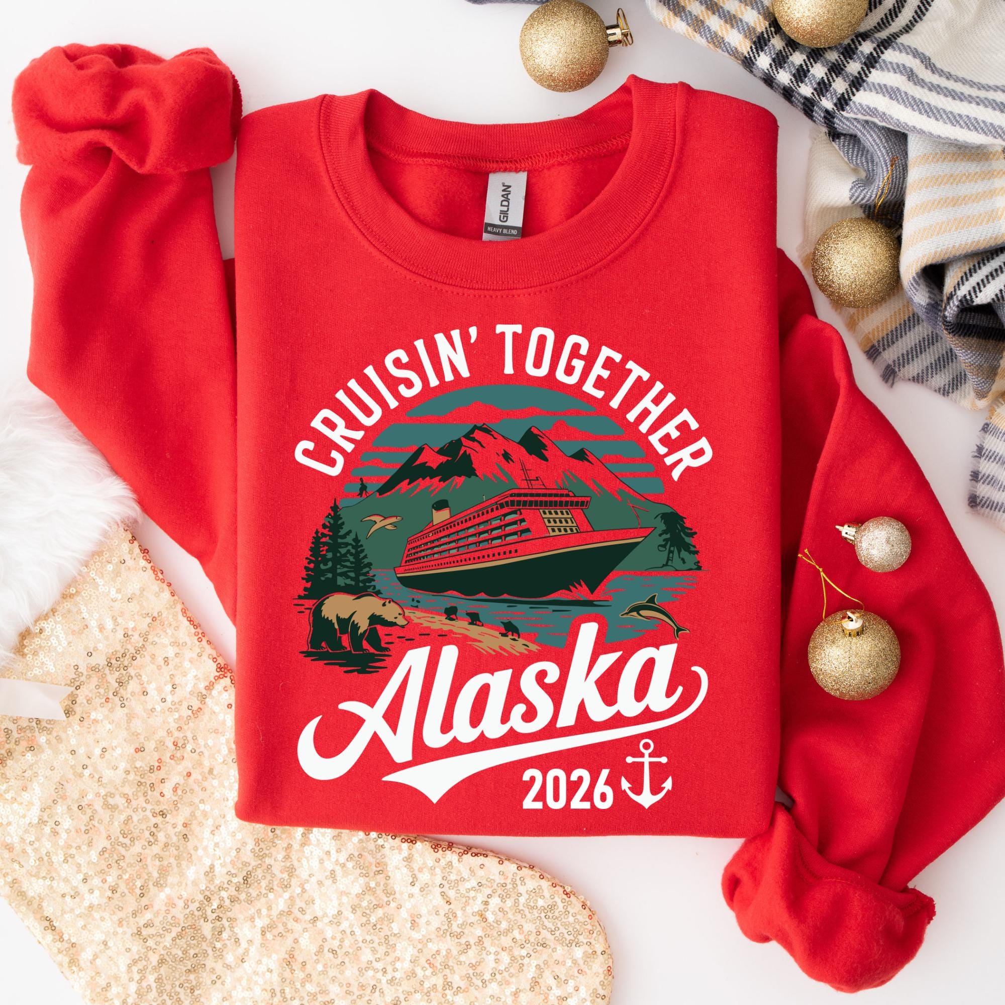Personalized Alaska Cruise 2026 Sweatshirt: Group Trip Hoodie - Etsy