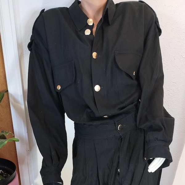 Vintage Italian MIRA K 80s Jumpsuit