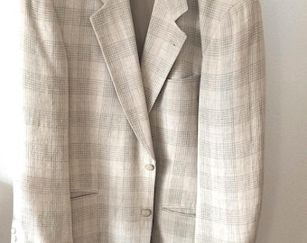 Vintage Hugo Boss  Sport Coat Cream