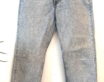 Vintage Levi's Acid Wash  Distressed Jeans