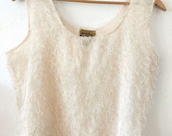 Vintage Fuzzy Glamour Tank