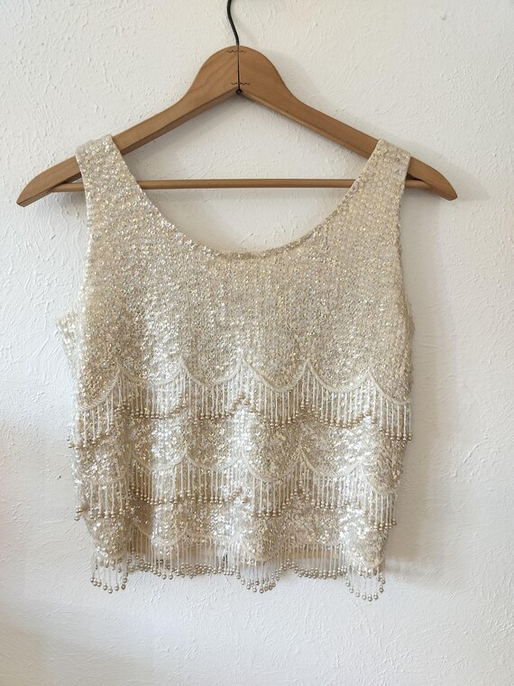 Vintage Sequin Gatsby Style Tank