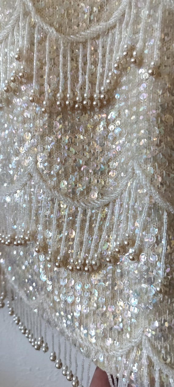 Vintage Sequin Gatsby Style Tank View 2