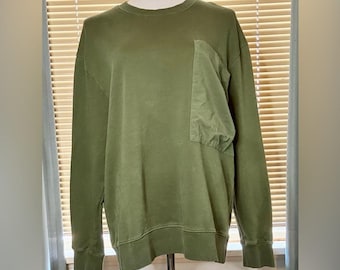 Topman Khaki Green Pullover size XL