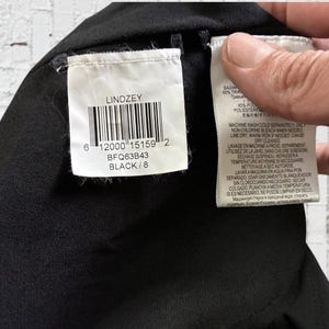 NWT BCBG Max Azria Black Lindzey Ruched Skirt SS Mini Dress Size 8 immagine 16
