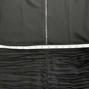 NWT BCBG Max Azria Black Lindzey Ruched Skirt SS Mini Dress Size 8 immagine 12