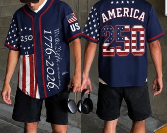 Maglia da baseball per il Giorno dell'Indipendenza, maglietta patriottica personalizzata per ragazzi, regalo di compleanno a tema americano