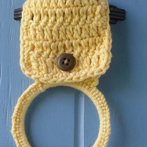 Crochet Kitchen Towel Holder image 5