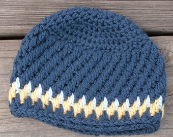 Crochet Textured Beanie Hat