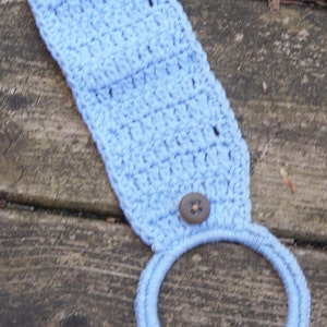 Crochet Kitchen Towel Holder image 2