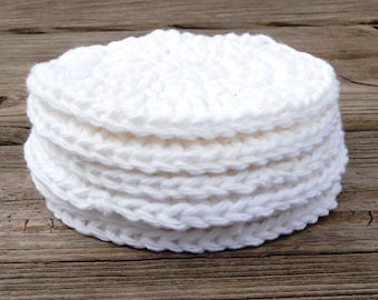 Crochet Round Cotton Scrubbers