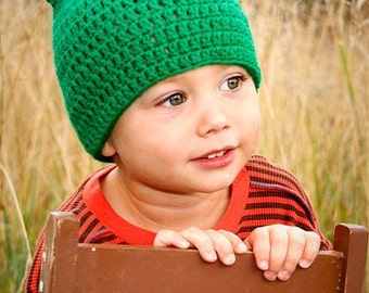 Green Frog Hat Beanie