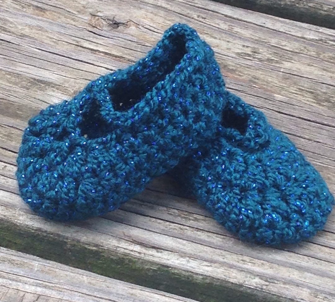 Crochet Baby Shoes Slippers Crib Shoes Mary Janes Dress Shoes - Etsy