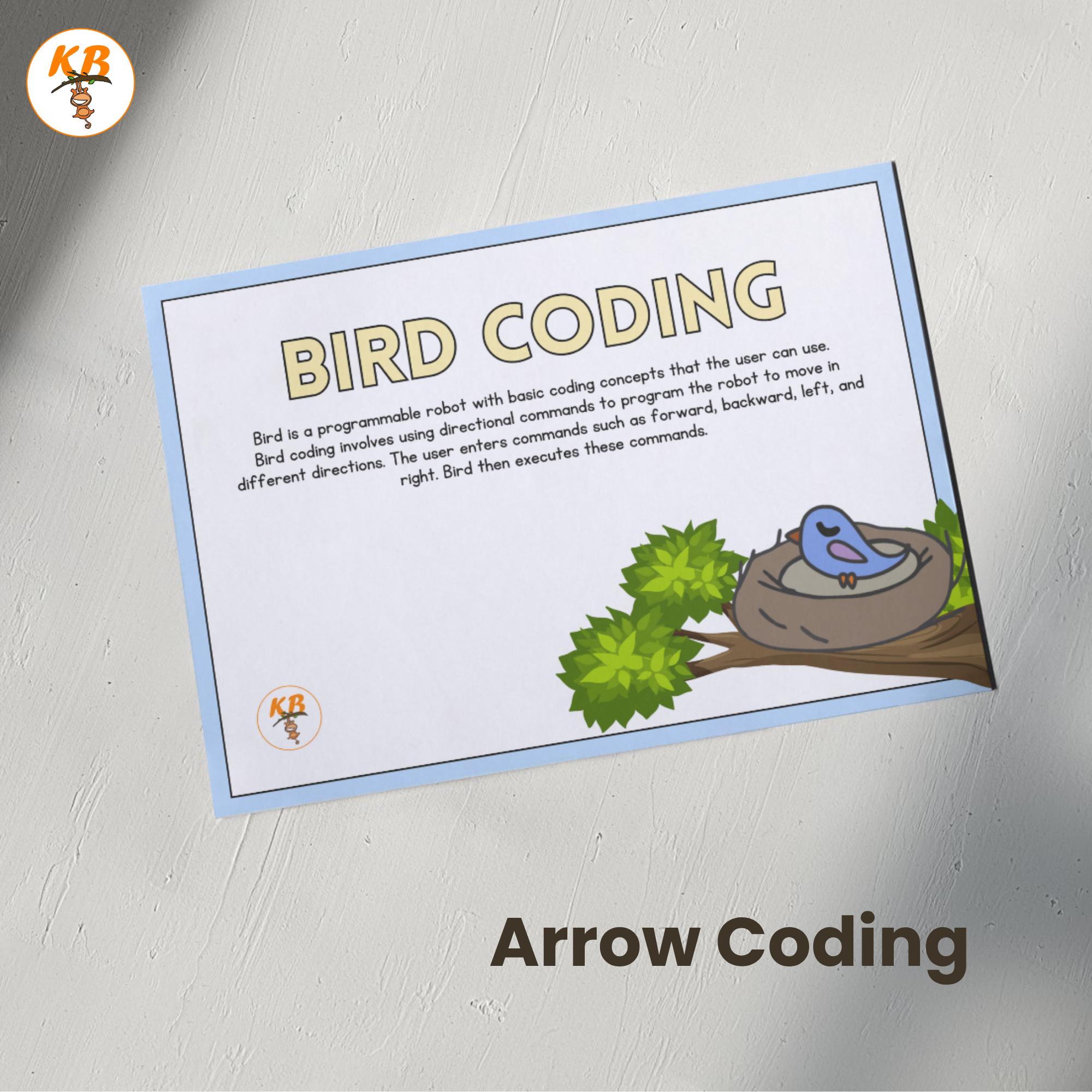Coding for Kids Bird Worksheet: STEM Activity (digital Download) - Etsy