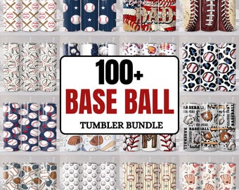 100+ Baseball Tumbler Wrap Bundle  PNG Designs Instant Download