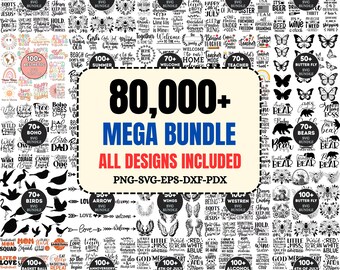 80,000+ Mega Svg Bundle, Tshirt Designs Svg, Christmas Svg, Winter Svg, Teacher Svg, Mama Svg, Fall Svg, Svg Files, Sarcastic Svg, Nurse Svg