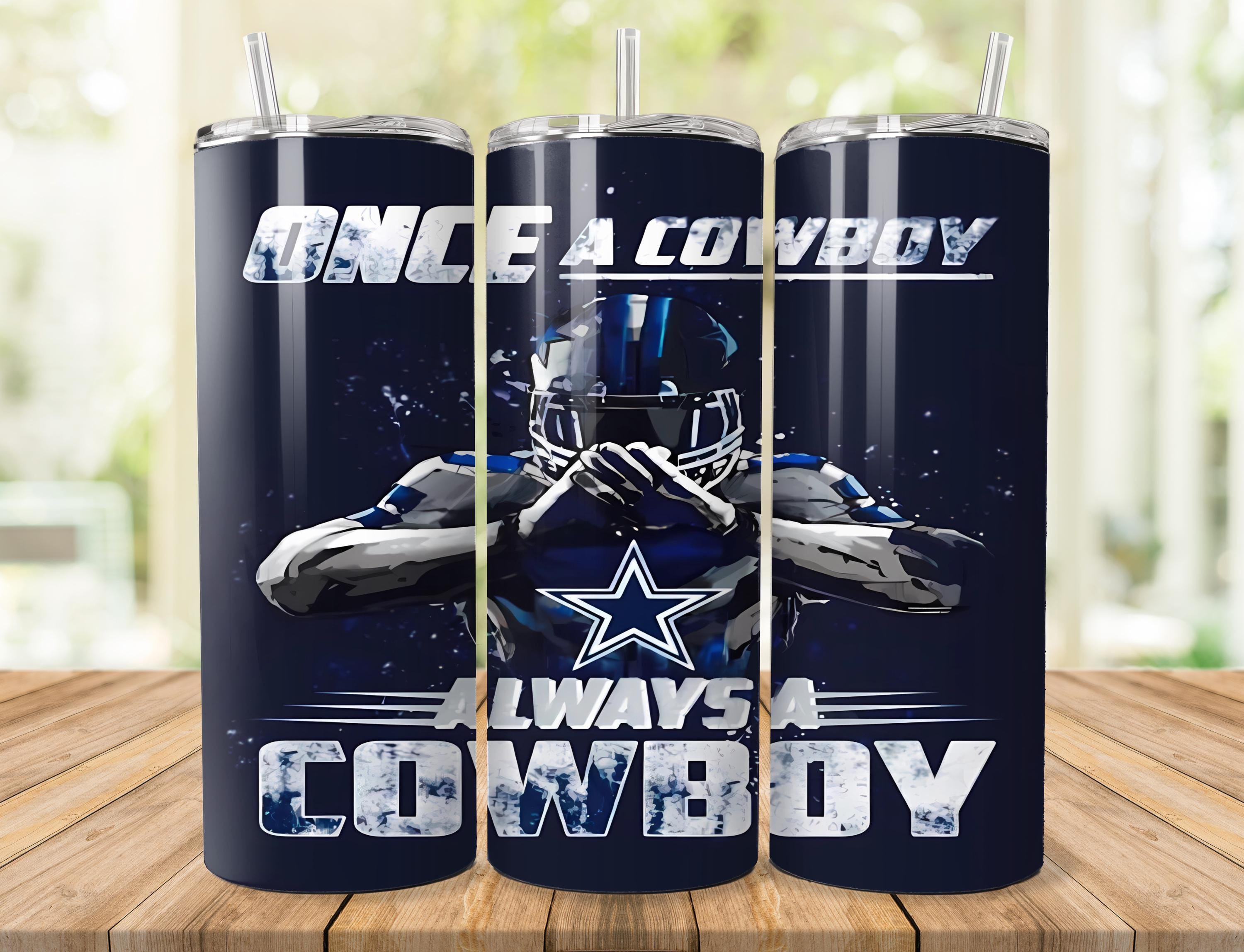20oz Cowboys Tumbler Wrap, Sport 20oz Tumbler Png, 20oz Skinny Tumbler Wrap PNG, Mascot Sublimation Tumbler PNG Digital Download
