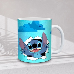 30+ Stitch muggomslagspaket | Tecknade figurer omslag | 11oz och 15oz sublimeringspaket, direktnedladdning bild 8