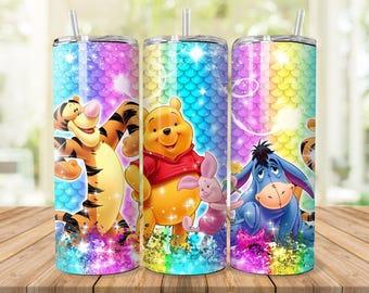 Personalized Winnie the Pooh Tumbler – Disney Trip Cup, 20oz