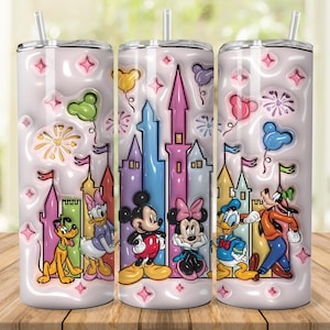 25 Designs Cartoon characters 20oz Tumbler Sublimation Designs Png, 20oz Skinny Tumbler Wraps, Signatures Of Cartoon Character, Digital File