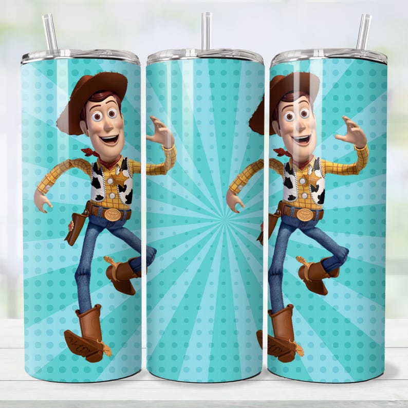 120+ Toy Story Tumbler Wrap Bundle, Instant Download 20oz Tumbler PNG Wraps Design, Digital 20 oz Skinny Tumblers Designs image 10