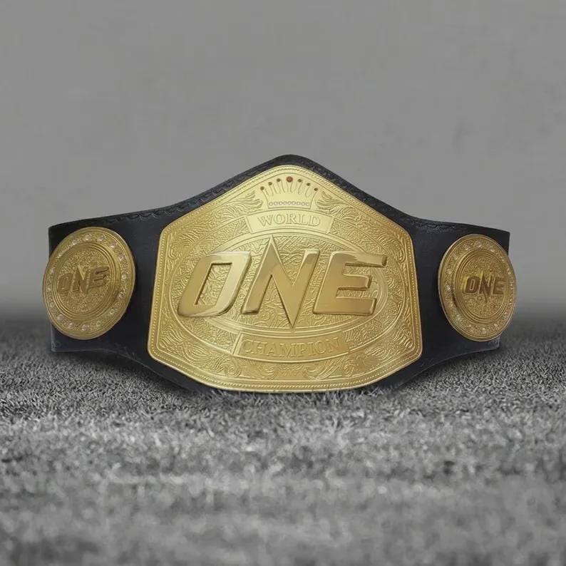 チャンピオンベルト One ベルト One fighting championship belt - 日本