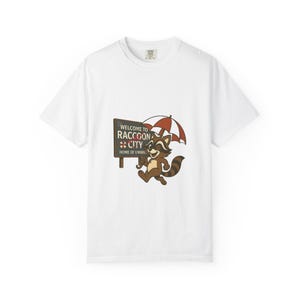 Welcome to Raccoon City Crew Tee, Resident Evil Shirt, Umbrella Corporation, Comfort Colors