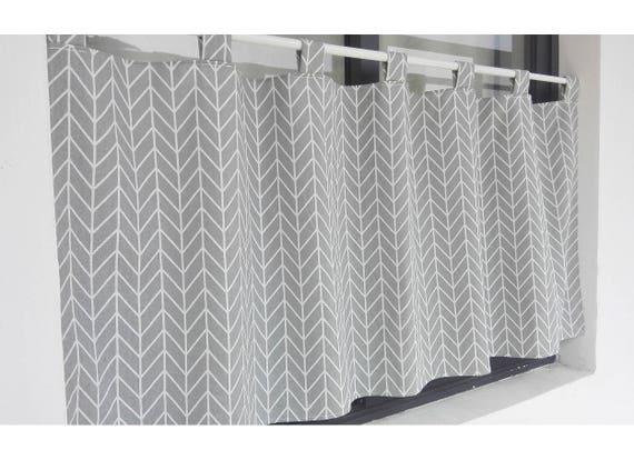 Cafe Curtain Window Valance Window Treatment Topper Kitchen Etsy